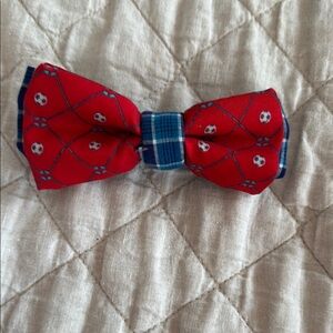 Red and Blue Bow Tie